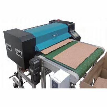 Máquina industrial de burbujas de papel totalmente automática