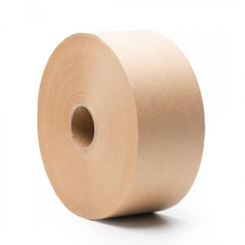 Cinta de papel engomado activado por agua reforzada 100% degradable KN-3140E