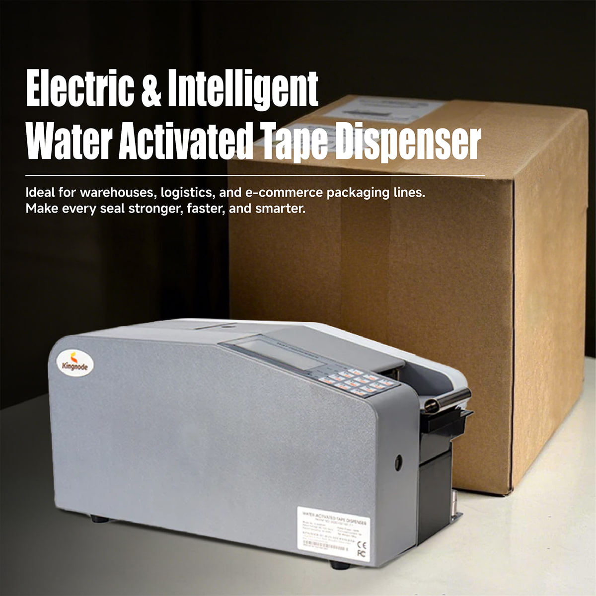 Dispensador de cinta eléctrico e inteligente activado por agua