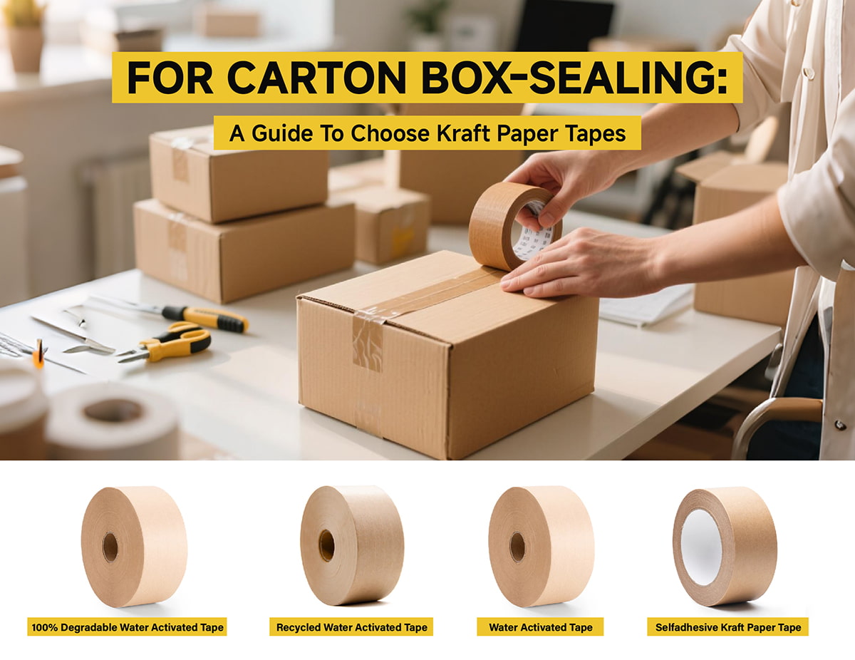 How to Choose the Right Kraft Paper Tape?