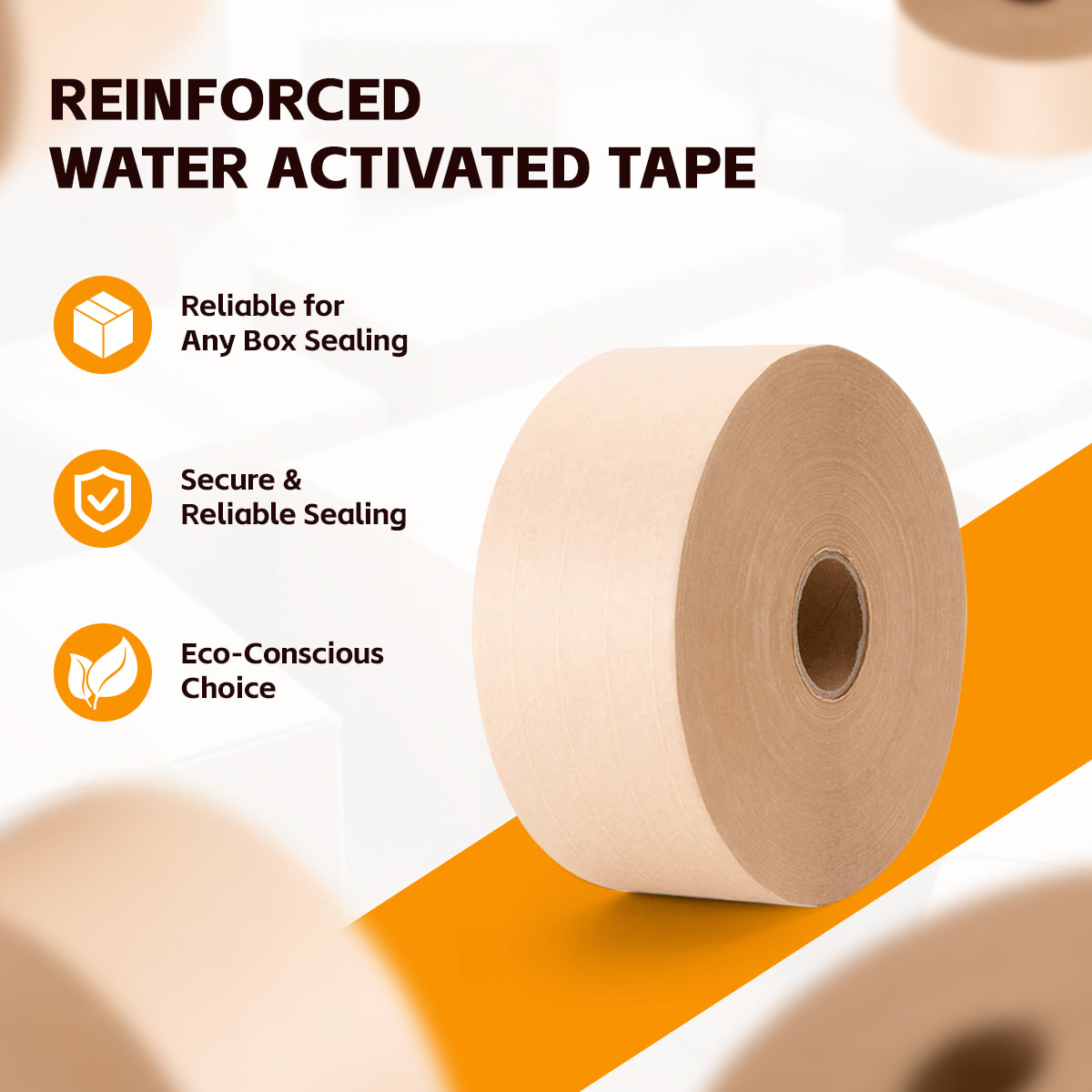 Reinforced Water-Activated Tape: A Safe, Eco-Friendly, and Efficient Sealing Solution