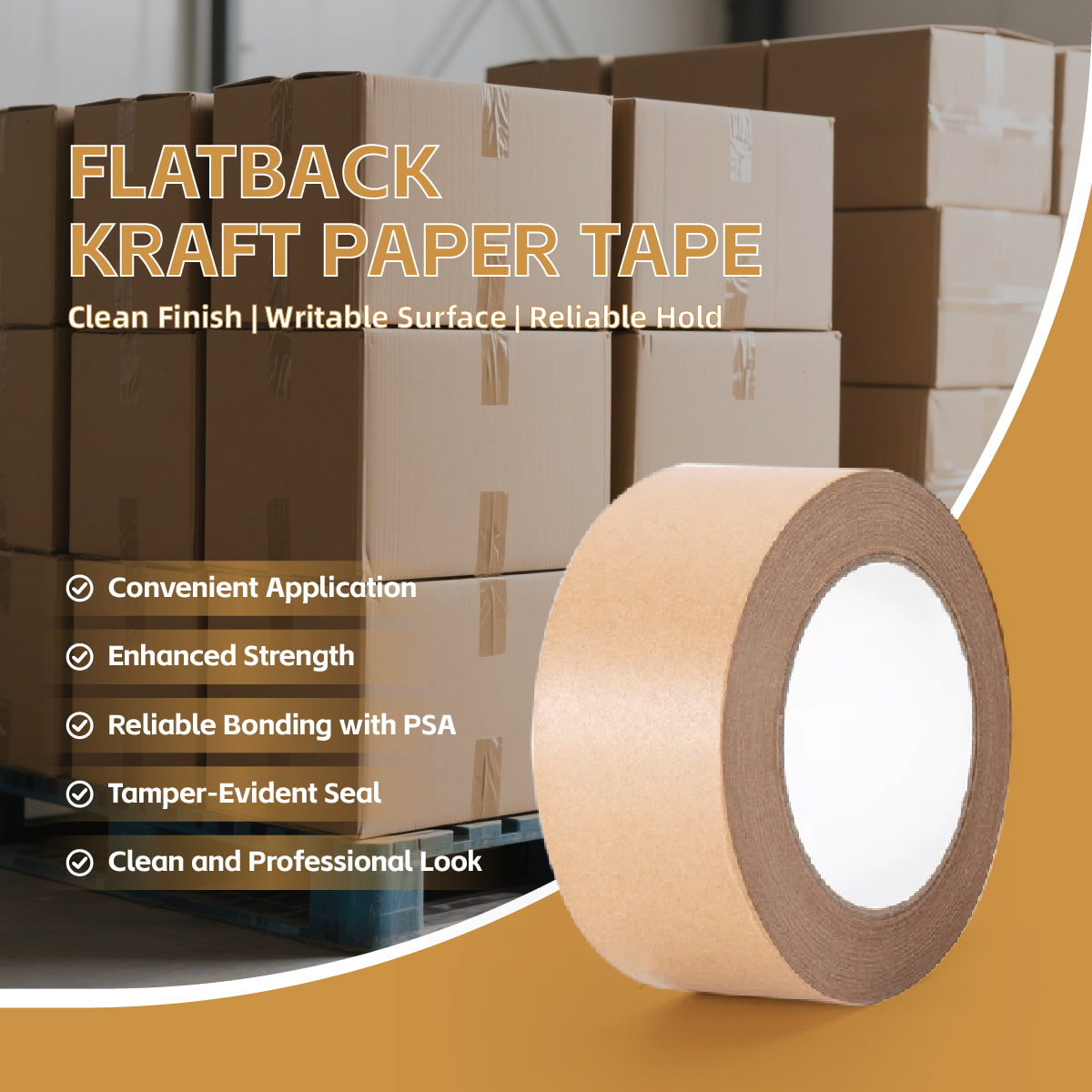 Cinta de papel kraft autoadhesiva JLN-2740H: una solución de sellado práctica y ecológica